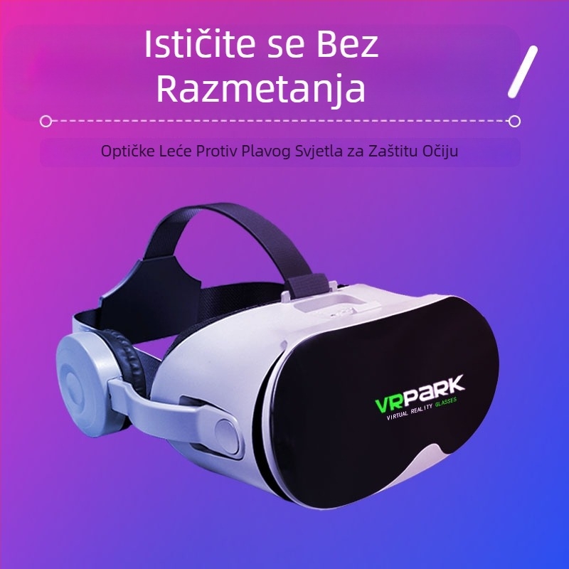 Vrpark sve-u-jednom Bluetooth slušalice za montažu na glavu, prekogranične igre, HD druge generacije, tvorničke virtualne VR naočale