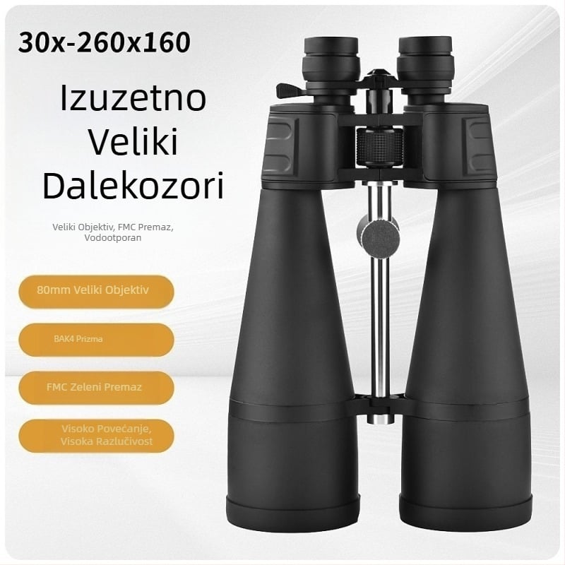 0 Neudvostručujući tvornički izravni prodajni 0X ultra visoki dvostruki cijevni teleskop 80 novi kalibar 1630 infracrveni varijabilni ultra-jasan