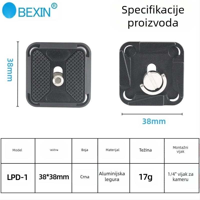 Kamera s brzim otpuštanjem, brza kuka, kopča za ruksak za GoPro bezzrcalnu sportsku kameru, nosač za ruksak za planinarenje i planinarenje, baza za kameru