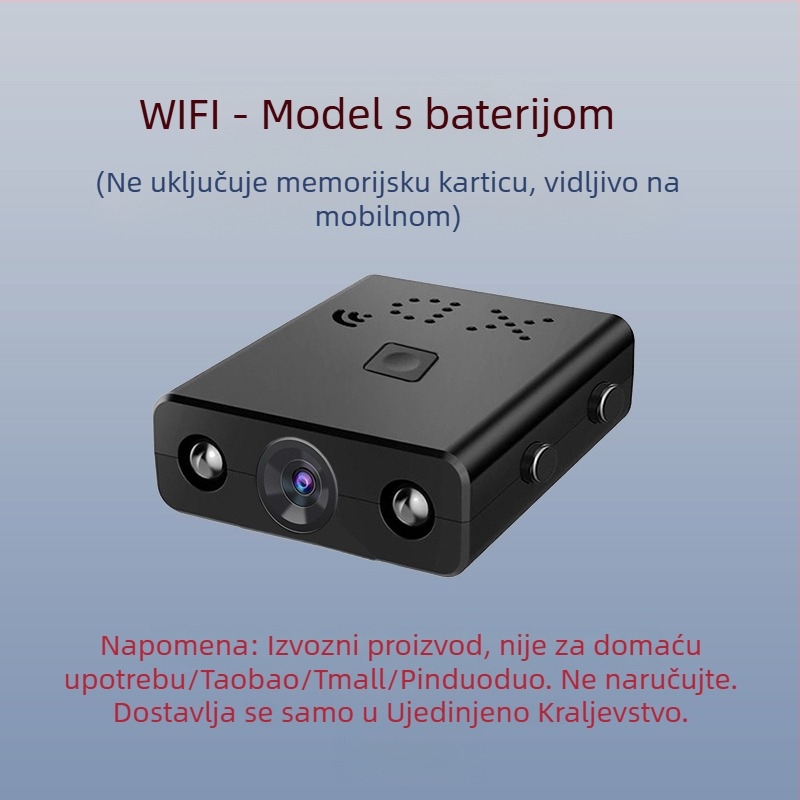 Prekogranična HD bežična WIFI kamera za praćenje kućnog mobilnog telefona s daljinskim upravljanjem noćnim vidom, kamera za pokret