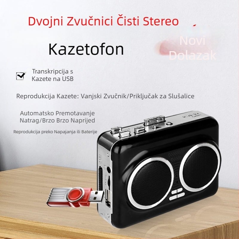 Kasetofon, Walkman kasetofon, MP3 transkripcija, reprodukcija U diska