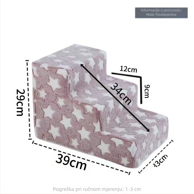 Krevet na kat za kućne ljubimce, male stepenice, uklonjive i perive, kućne stepenice za uzglavlje, štene, plišane, pse, mačke, ljestve za penjanje, veleprodaja