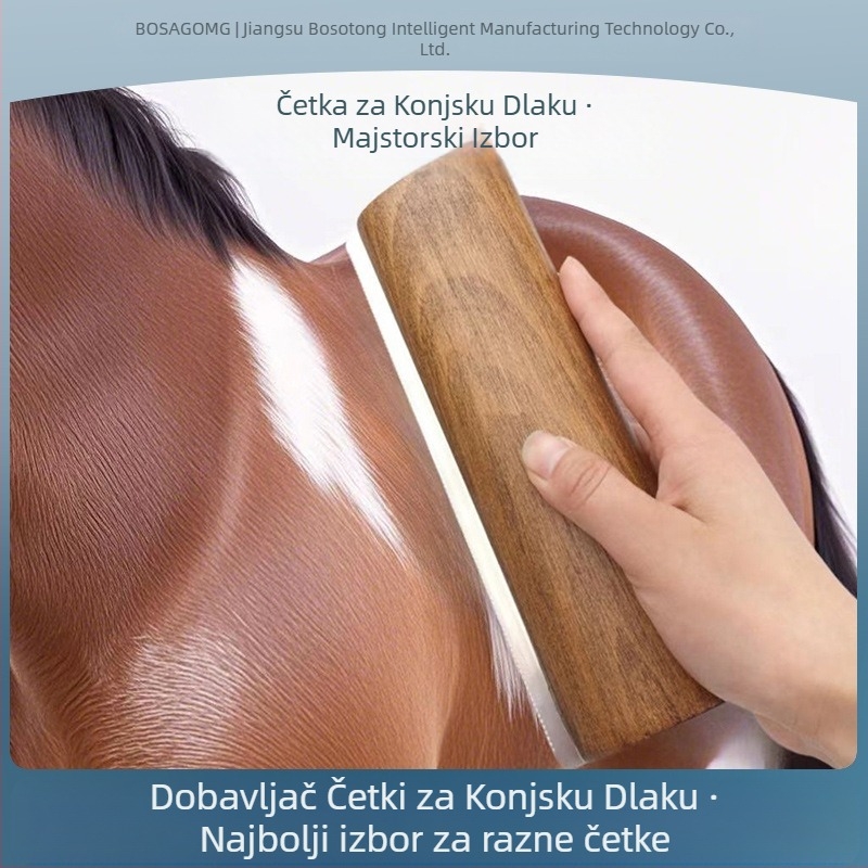 Strugač za konjski znoj, pribor za jahanje, češalj za konje, alati za čišćenje i njegu konjske dlake, četka za čišćenje kupke za konje, brijanje, četka od punog drveta