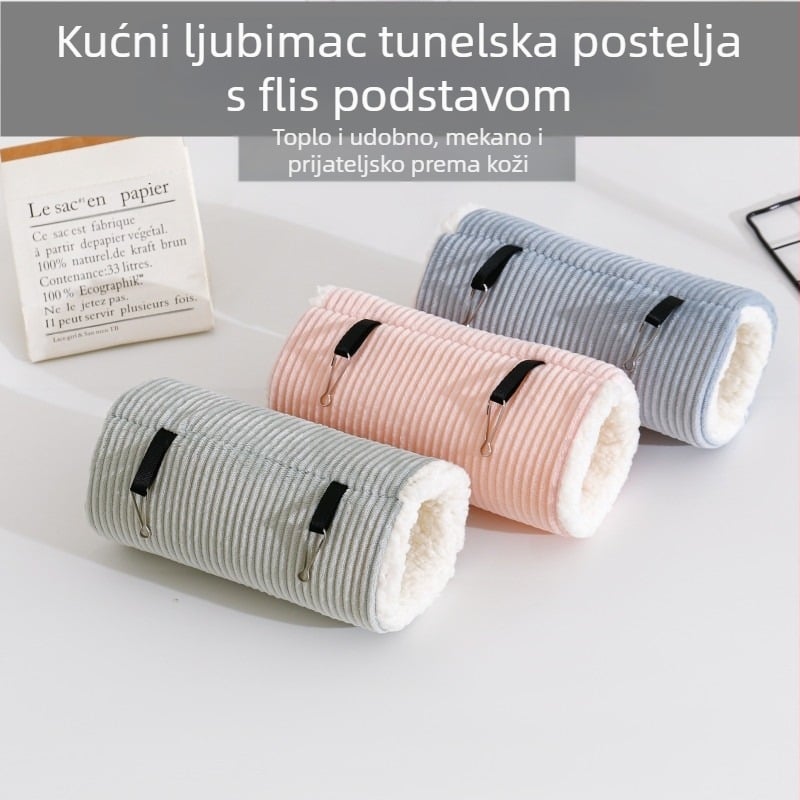 Tunel za hrčak, viseća mreža, zadebljano plišano pamučno gnijezdo, tvor, vrećica meda, jedrilica, zima, topli viseći kavez, malo viseće gnijezdo za kućne ljubimce
