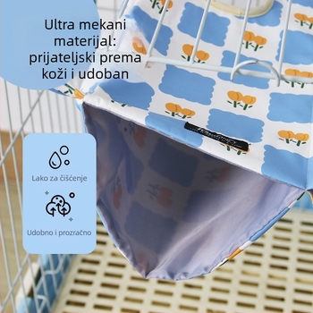 Dvoslojna viseća mreža za tvorove, tunelsko gnijezdo, medeni quoll, viseće gnijezdo za male kućne ljubimce, kanal, ljetna prekogranična vreća za spavanje od nerca