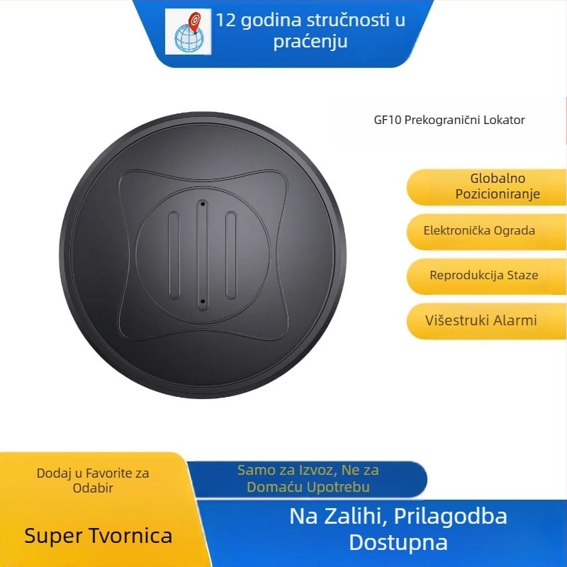 Gf10 Lokator Auto GPS lokator Bežični Jaki Magnetski Bez Instalacije Starija Djeca Kućni ljubimci Anti-Lost uređaj Gf07