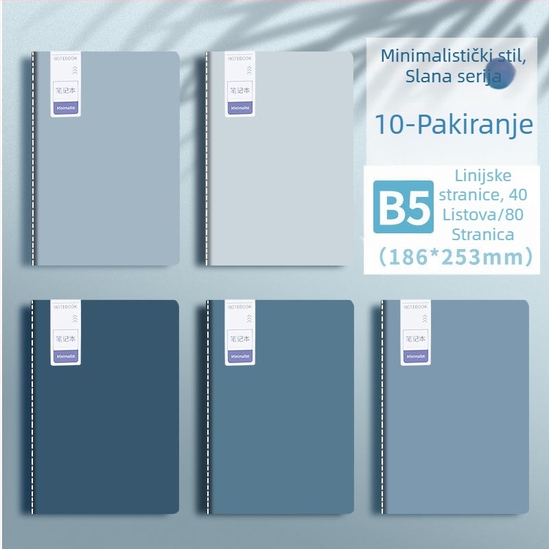 Veleprodaja mekog kopiranja, jednostavna bilježnica, jeftina visokovrijedna bilježnica A5, bilježnica B5, dnevnik A4, bilježnica za skice