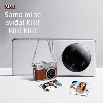 Prekogranični retro mini fotoaparat, digitalni fotoaparat za studentske zabave, prijenosni mali fotoaparat visoke razlučivosti za fotografije i video