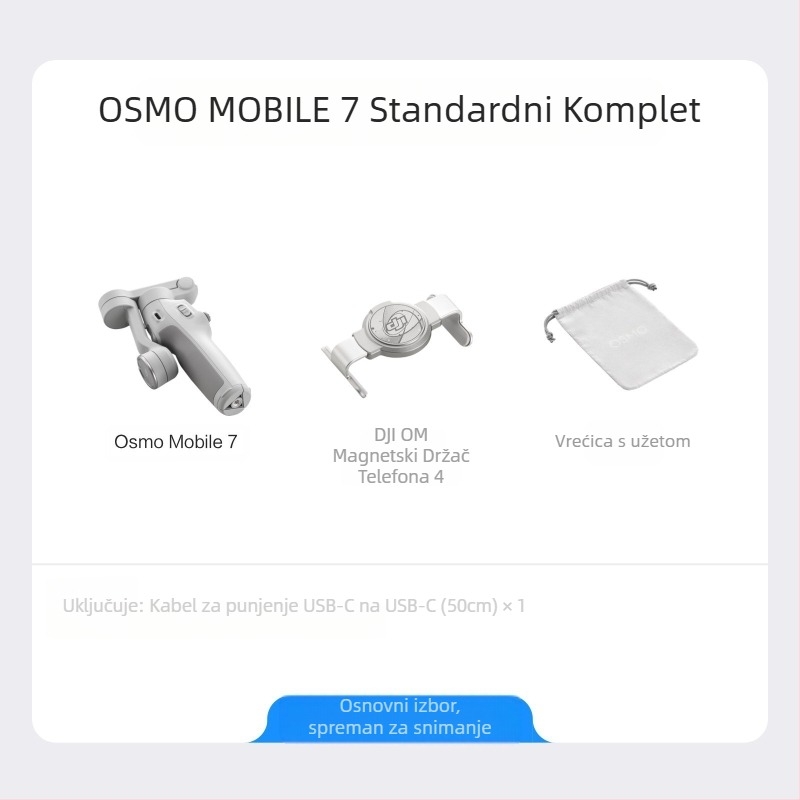 DJI Dajiang Osmo Mobile 7/7P Ručni Yuntai stabilizator Dajiang OM7 Photographic Live Anti-shake
