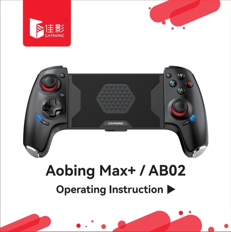 Aoheng Ab01 Ab02 Ab02S Žičani/bežični mobilni kontroler za igre pogodan za mobilne telefone i Switch