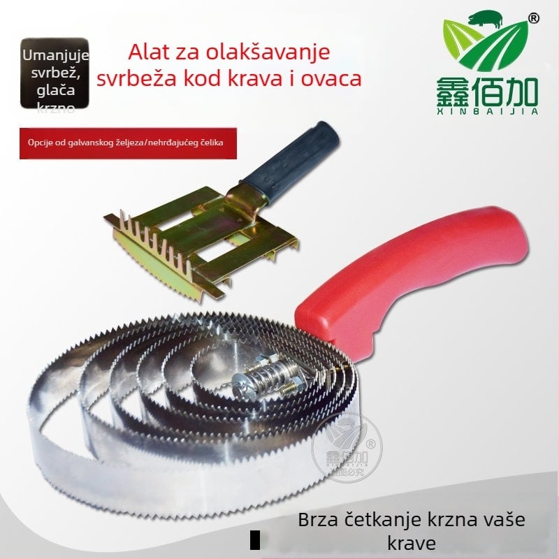 Tvornička opskrba četka za češalj za konje, ovce i goveda, goveda, ovce, konje, antipruritični češalj, grablje za životinje, goveda, ovce, češalj za konjsku dlaku