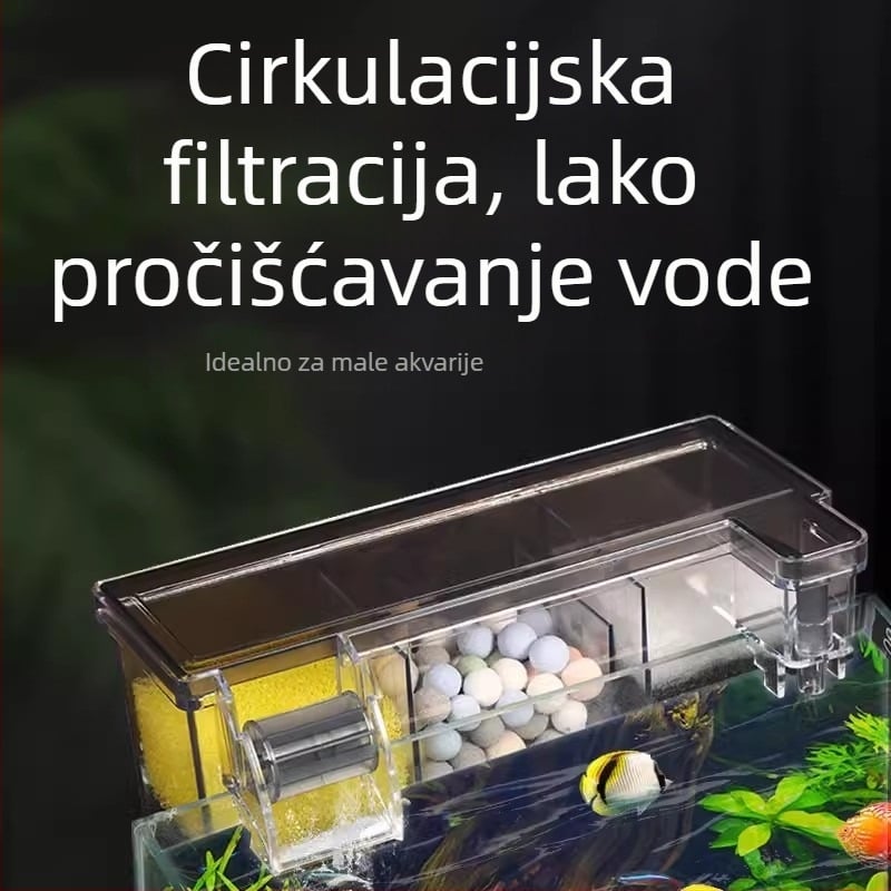 Songbao zidni filter za akvarij, kutija za filter za akvarij s kornjačama, tri u jednom filter za oksigenaciju, zidna kutija za kapanje, veleprodaja