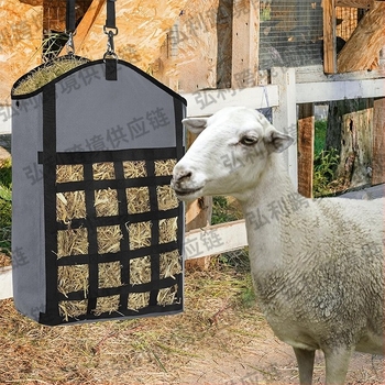 Mala vreća za pohranu sijena i korova za konje, slamnata vreća od oxfordske tkanine otporne na habanje, vreća za sijeno, slamnata vreća za kućne ljubimce