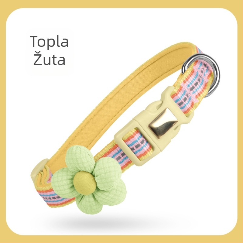 Nova ogrlica za mačke protiv odvajanja, reflektirajuća ogrlica za mačke protiv gubitka, podesiva ogrlica za kućne ljubimce srednje veličine