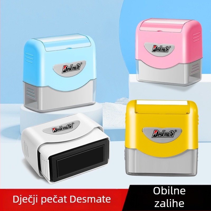 Desmei KL1444 fotoosjetljivi materijal za brtvljenje veleprodaja tvornica vrtić škola dječja odjeća pečat s imenom