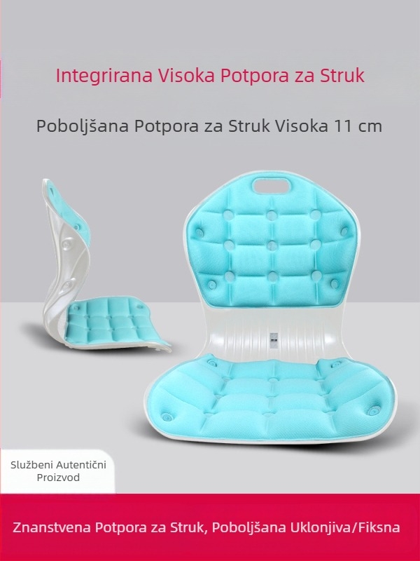 Uredski jastuk za korekciju naslona i struka za dugotrajno sjedenje bez umora, ergonomski jastuk za kućnu stolicu za trudnice