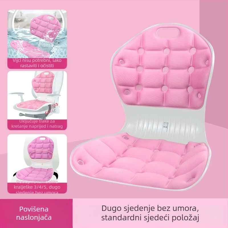 Uredski jastuk za korekciju naslona i struka za dugotrajno sjedenje bez umora, ergonomski jastuk za kućnu stolicu za trudnice