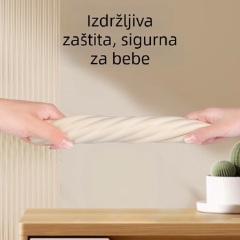 Zaštitna traka za kutni stolić za kavu, zaštita okoliša, NBR materijal, netoksična, neprianjajuća, zaštitna traka za mekane rubove protiv sudara, 2 m