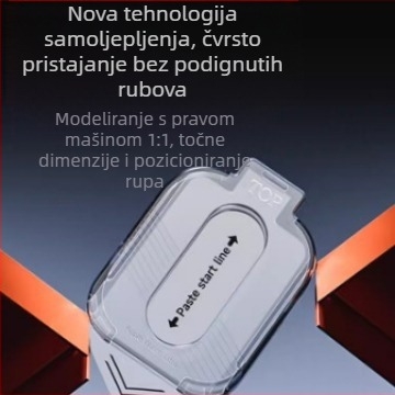 Zaštitna folija za Apple Watch, ultra bez prašine, skladište, kaljena folija za Apple Watch, legura titana