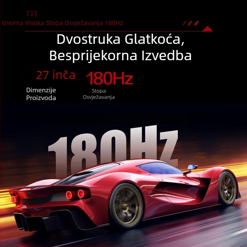AOC e-sportski zaslon 27G4 mali King Kong 24/27 inčni IPS računalni zaslon 180hz LCD zaslon za igre