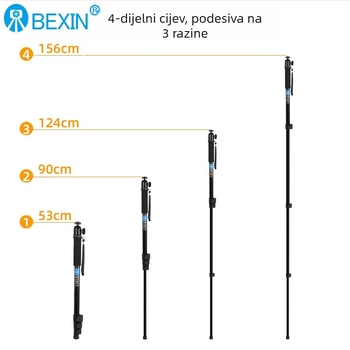 SLR kamera monopod fotografija lagana prijenosna vanjska selfie vjenčanje video snimanje PTZ stabilizator nosač