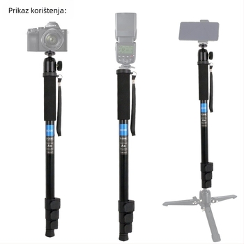 SLR kamera monopod fotografija lagana prijenosna vanjska selfie vjenčanje video snimanje PTZ stabilizator nosač