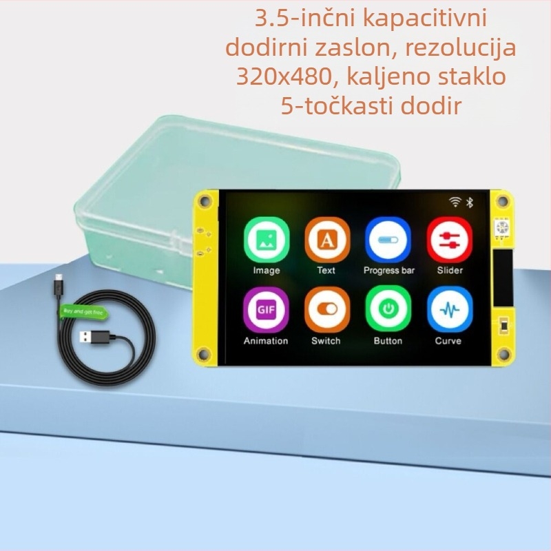 ESP32 razvojna ploča 3,2-inčni 3,5-inčni zaslon osjetljiv na dodir WIFI Bluetooth Internet stvari MCU pametni LCD zaslon