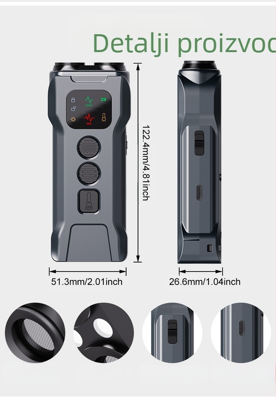 Cross-Border Popularni ultrazvučni uređaj za zaustavljanje lajanja, Cross-Border Special dvostruki repelent za pse, prijenosni uređaj za dresuru pasa, repelent za pse koji laju