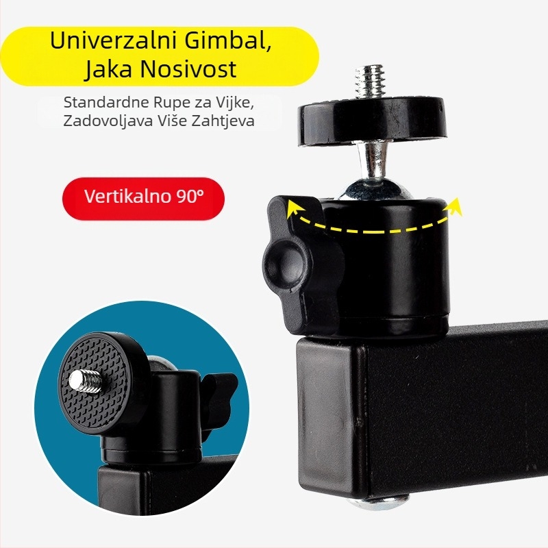 Nosač za projektor, zidni, sklopivi, uz krevet, zidni nosač za kućnu upotrebu, Jmgo Dangbei Coollebo Universal PTZ