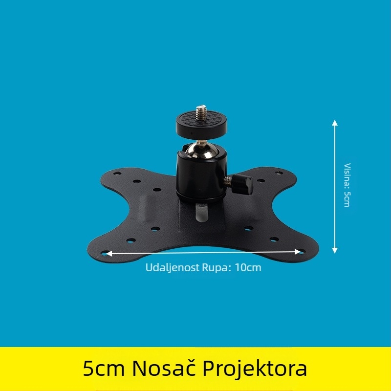 Nosač za projektor, zidni, sklopivi, uz krevet, zidni nosač za kućnu upotrebu, Jmgo Dangbei Coollebo Universal PTZ