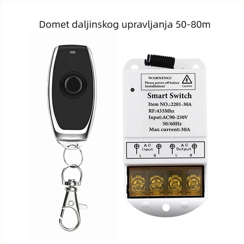 Daljinski upravljač za prekogranične eksplozije 110V 220V univerzalni bežični daljinski upravljač velike snage, daljinski upravljač za vodenu pumpu