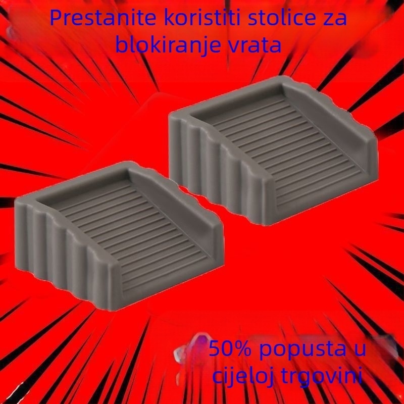 Višenamjenski čep za vrata otporan na vjetar, dvosmjerni čep za vrata, pomični čep za vrata, protuprovalni, protiv priklještenja, ručni artefakti, nebuše, fiksni uređaj za vrata