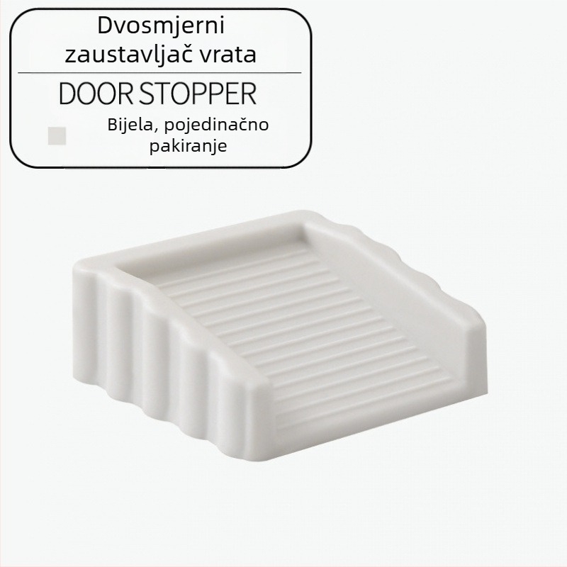 Višenamjenski čep za vrata otporan na vjetar, dvosmjerni čep za vrata, pomični čep za vrata, protuprovalni, protiv priklještenja, ručni artefakti, nebuše, fiksni uređaj za vrata