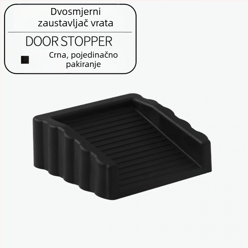 Višenamjenski čep za vrata otporan na vjetar, dvosmjerni čep za vrata, pomični čep za vrata, protuprovalni, protiv priklještenja, ručni artefakti, nebuše, fiksni uređaj za vrata