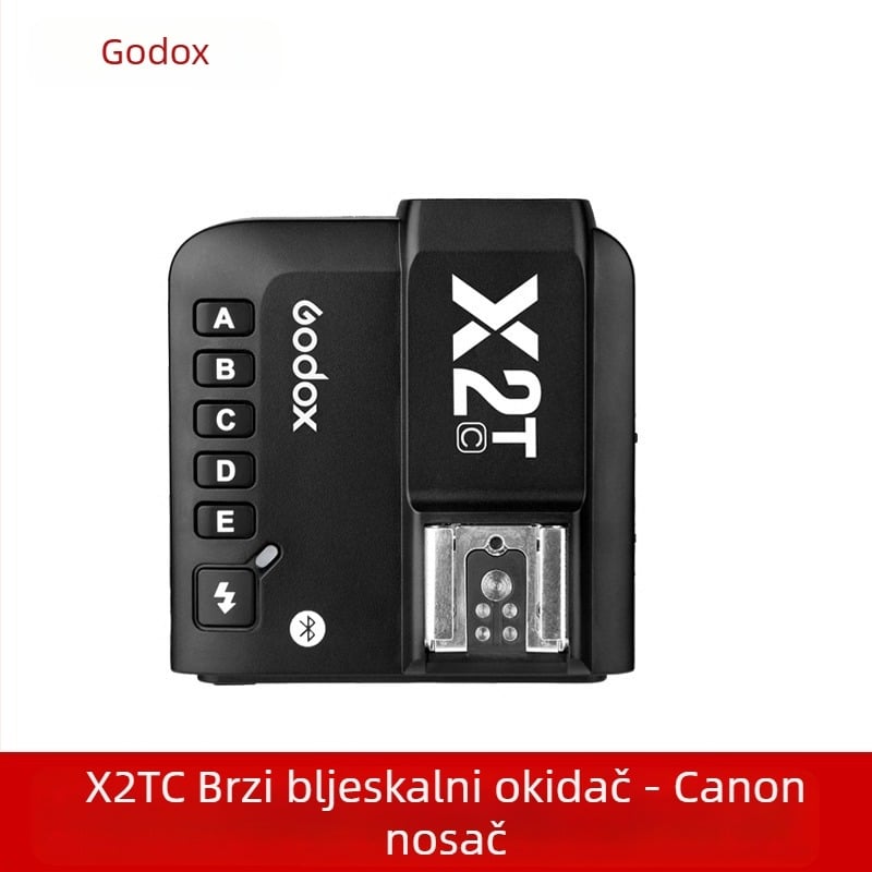 Shenniu X2-T bljeskalica ugrađeni 2.4g bežični odašiljač TTL Bluetooth funkcija jednostavno rukovanje podrška za mobilni telefon