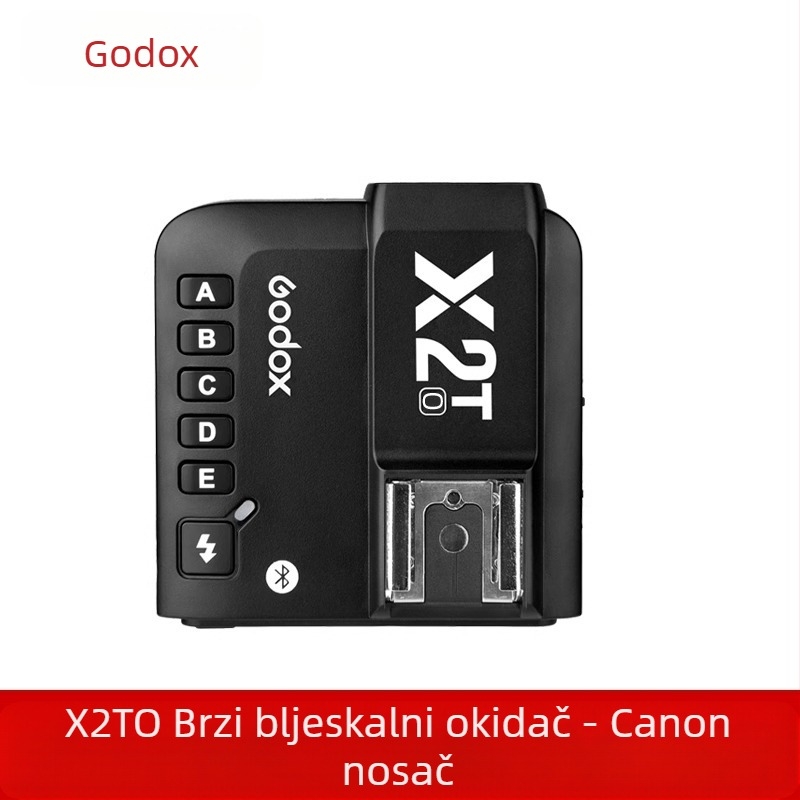 Shenniu X2-T bljeskalica ugrađeni 2.4g bežični odašiljač TTL Bluetooth funkcija jednostavno rukovanje podrška za mobilni telefon