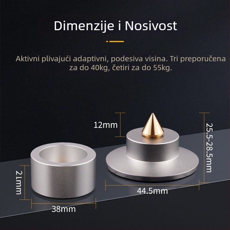 Zvučnik otporan na udarce, pojačalo za nokte za stopala, disk stroj, amortizer, CD stroj, polica za knjige, podloga za stopala, podni audio subwoofer, otporna na udarce