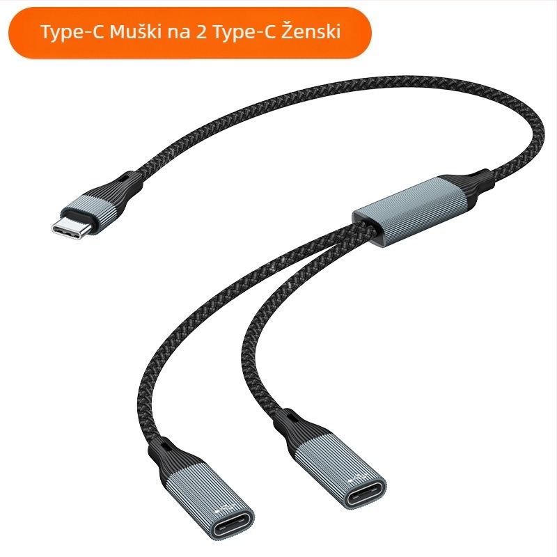 Star rail USB revolution jedan-tri ženski tip-c razdjelnik za prijenosnu liniju, OTG priključna stanica za računalo, proširenje