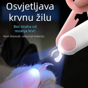 Specijalni rezači za nokte za Yorkshire pse Kliješta za nokte kućnih ljubimaca protiv krvarenja Foto krvareći medvjedić štene