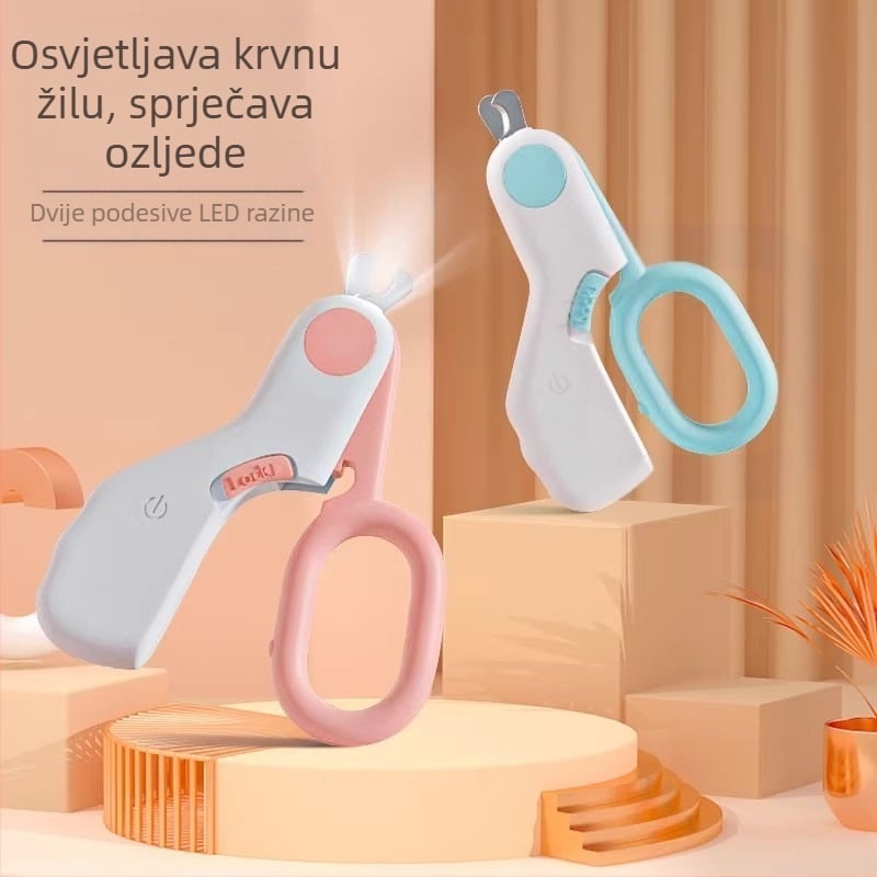 Specijalni rezači za nokte za Yorkshire pse Kliješta za nokte kućnih ljubimaca protiv krvarenja Foto krvareći medvjedić štene