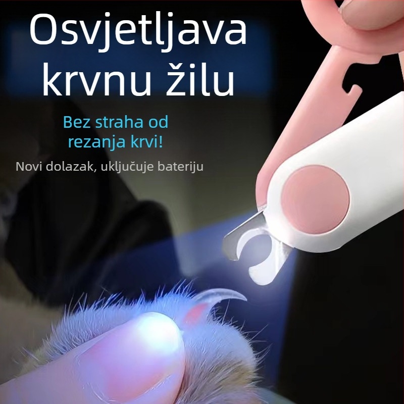 Specijalni rezači za nokte za Yorkshire pse Kliješta za nokte kućnih ljubimaca protiv krvarenja Foto krvareći medvjedić štene