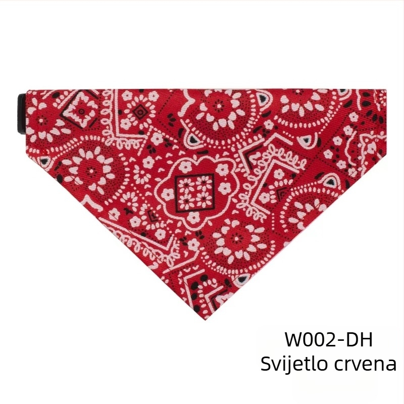 Ručnik za slinu za kućne ljubimce, pas, veliki pas, zlatni retriver, slatki ručnik za mačke, trokutasti ručnik, srednji pas, podesivi džep za slinu