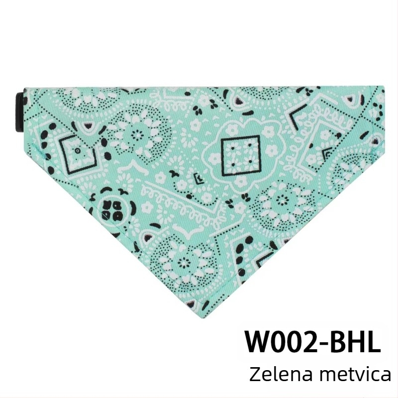 Ručnik za slinu za kućne ljubimce, pas, veliki pas, zlatni retriver, slatki ručnik za mačke, trokutasti ručnik, srednji pas, podesivi džep za slinu