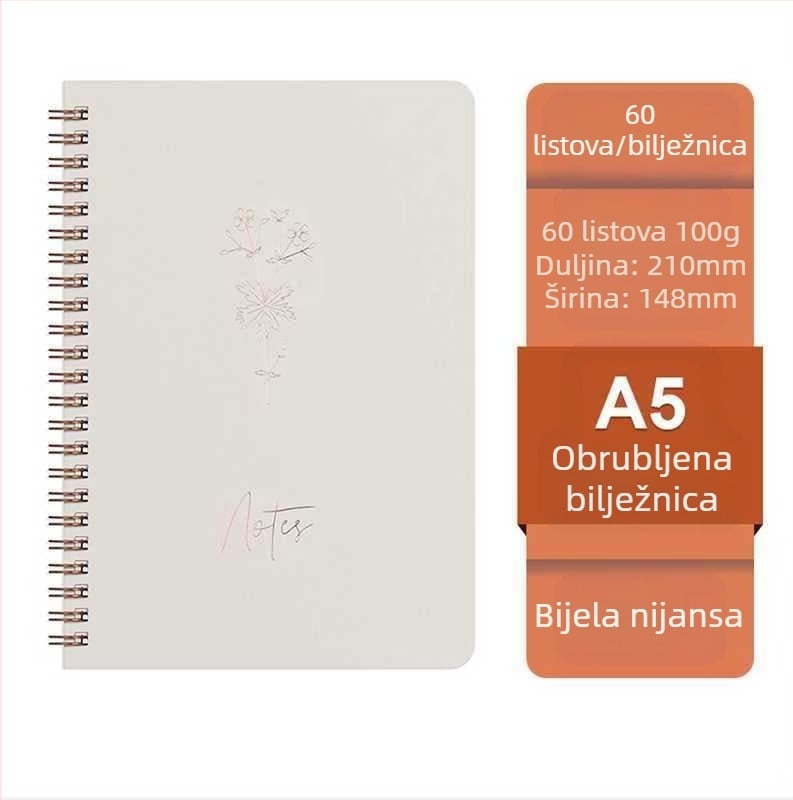 Tvornica na zalihi opskrbljuje zavojnicom knjigu Macaron u boji knjiga s odvojivim listovima studentski notes uredski notes veleprodaja