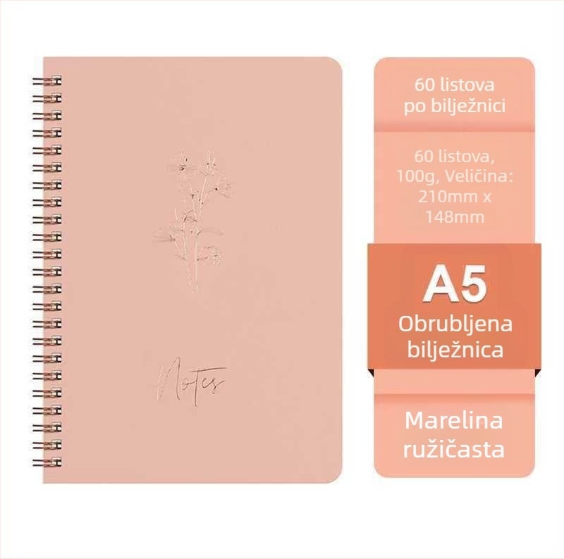 Tvornica na zalihi opskrbljuje zavojnicom knjigu Macaron u boji knjiga s odvojivim listovima studentski notes uredski notes veleprodaja