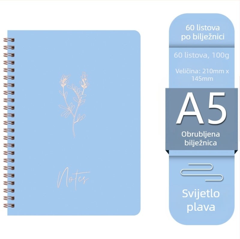 Tvornica na zalihi opskrbljuje zavojnicom knjigu Macaron u boji knjiga s odvojivim listovima studentski notes uredski notes veleprodaja