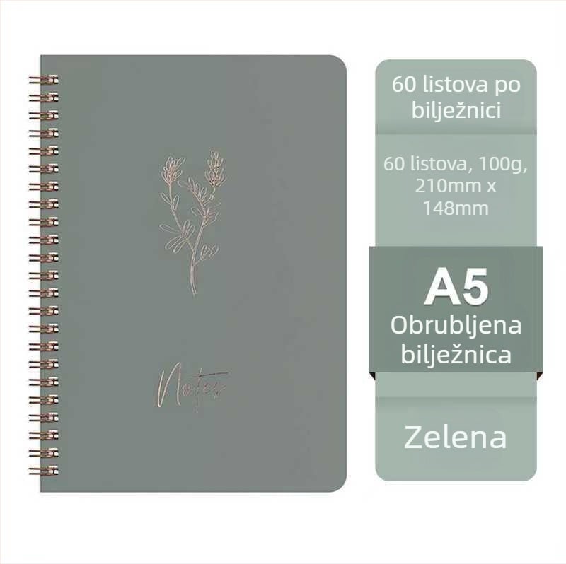 Tvornica na zalihi opskrbljuje zavojnicom knjigu Macaron u boji knjiga s odvojivim listovima studentski notes uredski notes veleprodaja