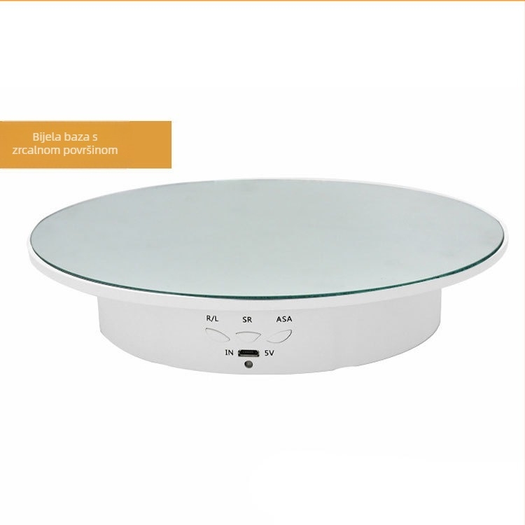 20 cm inteligentni električni rotirajući zaslon, statički stolni nosač, opterećenje ogledala 8 kg, fotografiranje, snimanje videa uživo