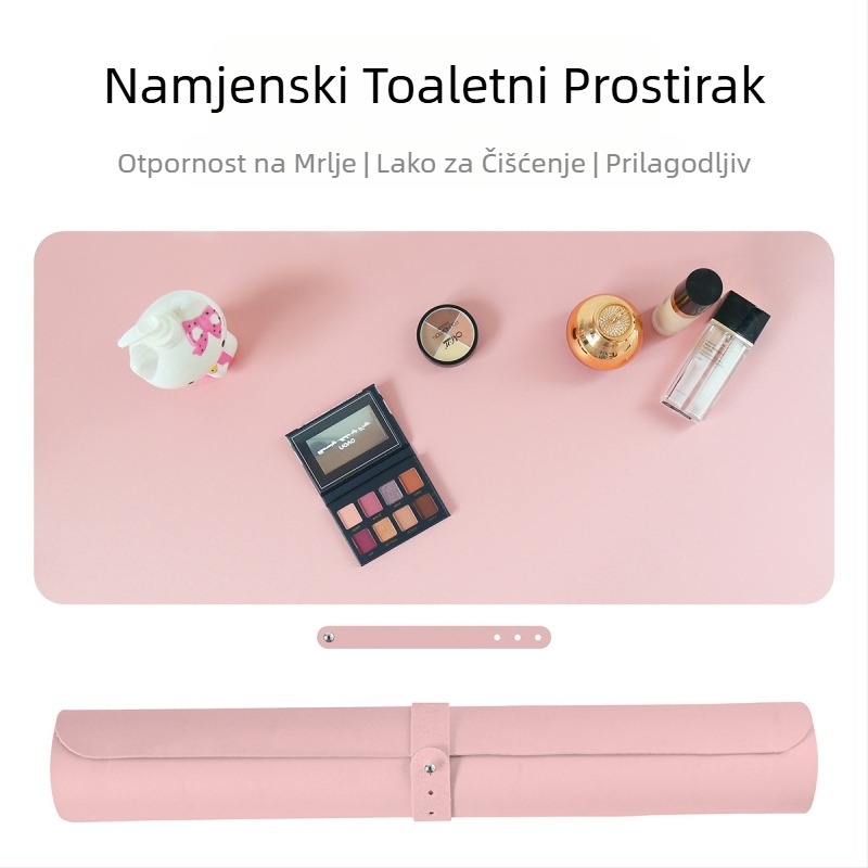 Prostirka za toaletni stolić, Pristupačna luksuzna i vrhunska prostirka za toaletni stolić, Velika prostirka za stol, Prostirka za stol otporna na ulje, Prostirka za toaletni stolić za spavaću sobu