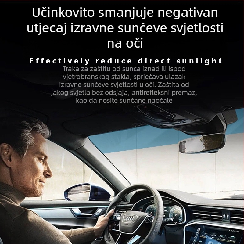 Prednja folija za sjenilo, reflektirajuća izolacijska folija, ukrasna traka, sjenilo za sunce, vjetrobransko staklo za poluprikolice, folija za zaštitu od sunca za kamione